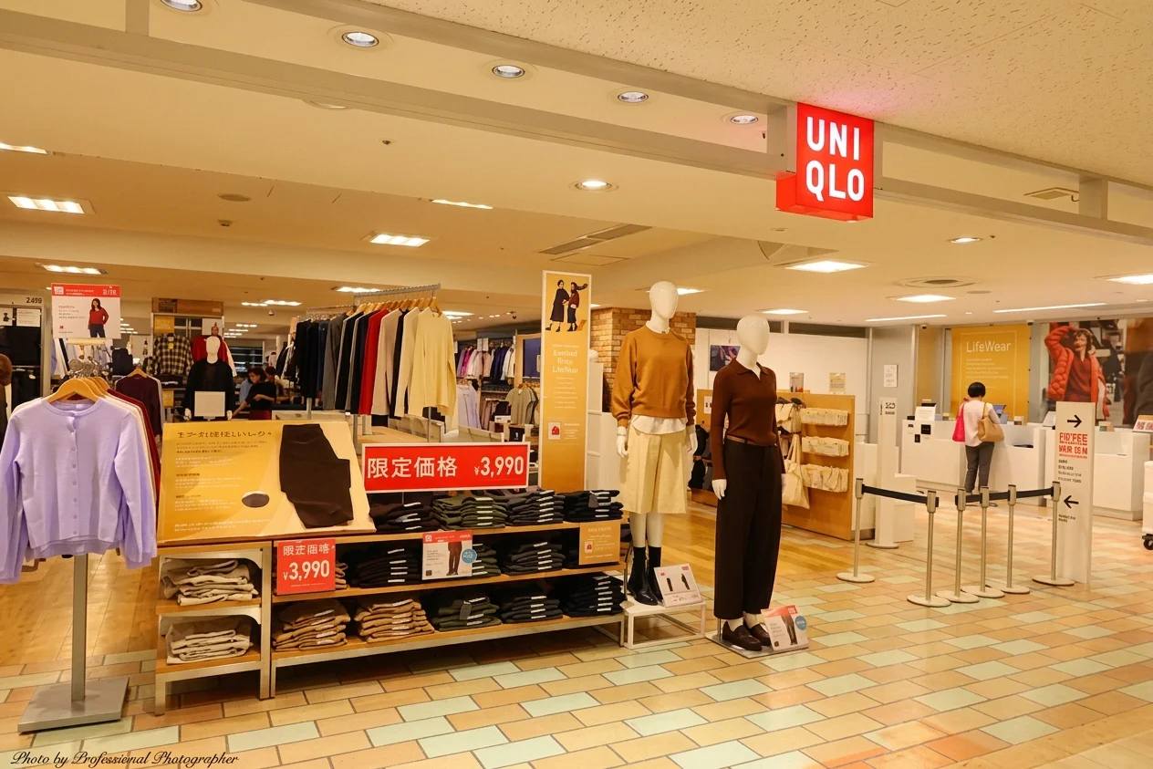 ユニクロ フッセ布施店