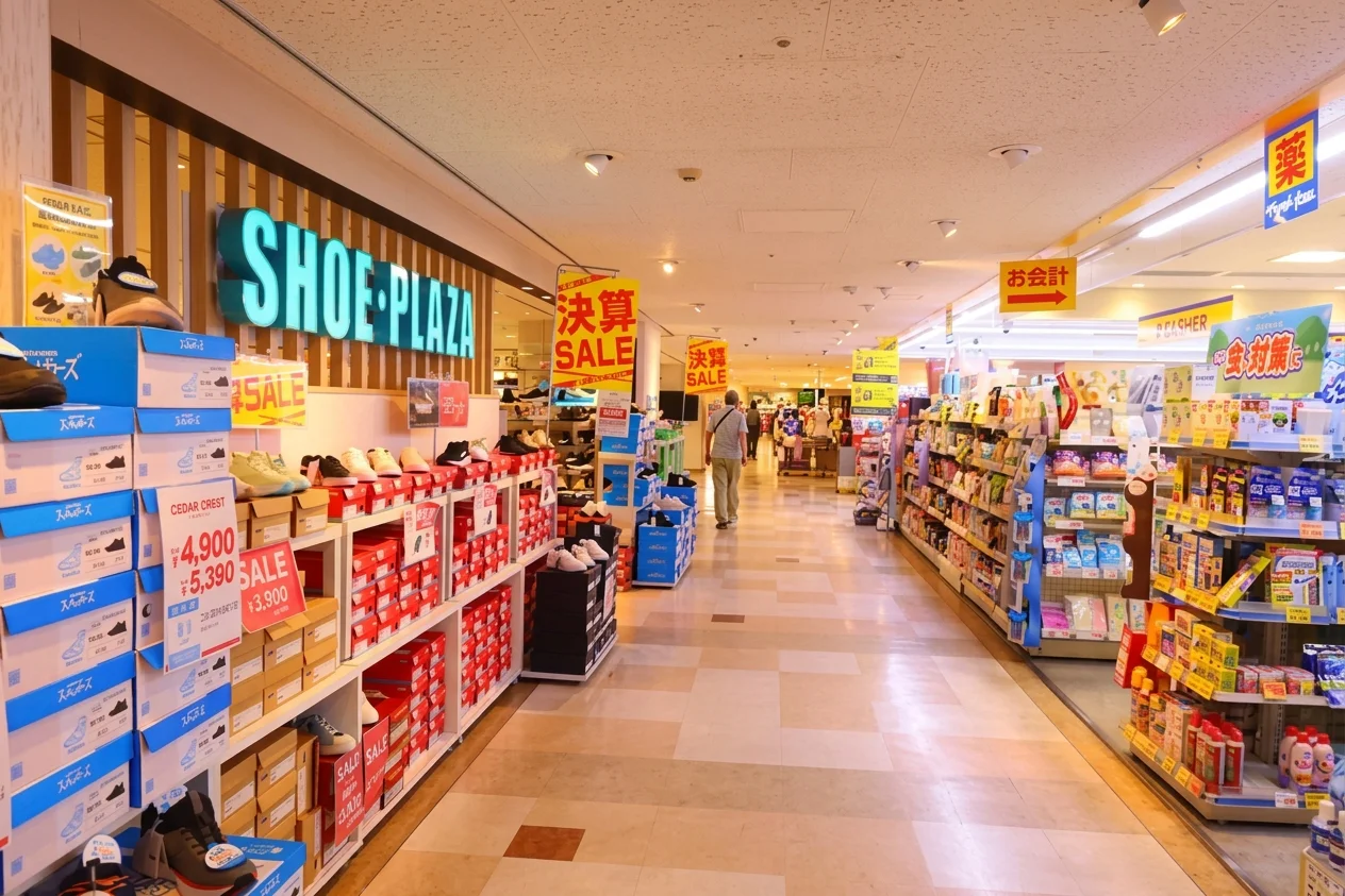 シュープラザ フッセ布施店・マツモトキヨシ 近鉄布施駅Fusse店